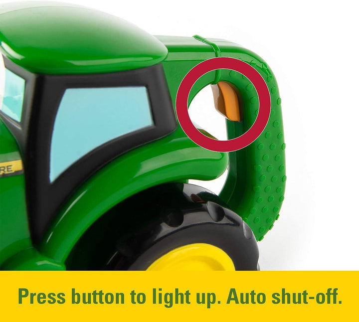 TOMY Games 736 47216 John Deere Johnny Tractor Flashlight, Green