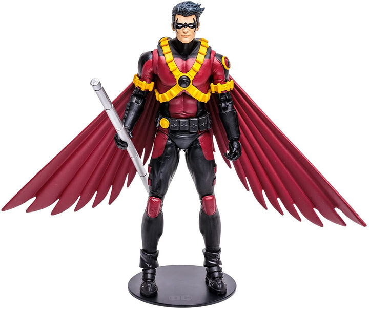 McFarlane Toys DC Multiverse Red Robin 7" Collectible Action Figure with Accessories