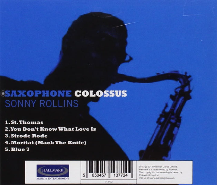 Saxophone Colossus - Scandroid [Audio CD]