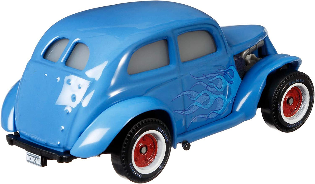 Disney Cars and Pixar Cars Hot Rod River Scott, Miniature, Collectible Racecar Automobile Toys Based on Cars Movies, for Kids Age 3 and Older, Multicolor