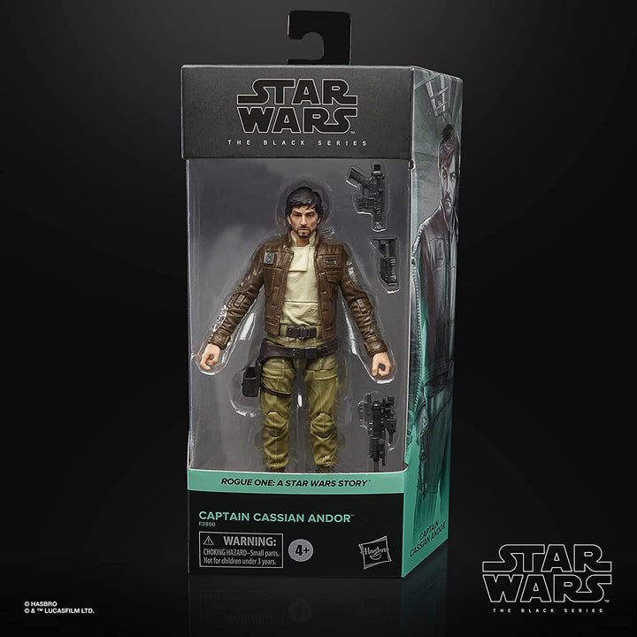 Star Wars The Black Series Captain Cassian Andor 15-Cm-Scale Rogue One: A Story