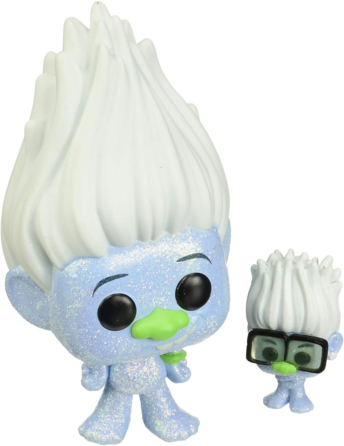 Trolls World Tour Guy Diamond con Tiny Funko 47004 Pop. Vinilo n. ° 882