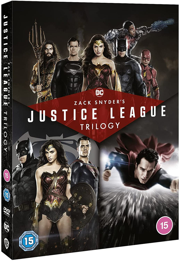 ZACK SNYDER'S JUSTICE LEAGUE TRILOGY [2021] [DVD]