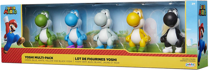 Super Mario Yoshi Multi Pack Exclusive 2.5-Inch Mini Figure 5-Pack