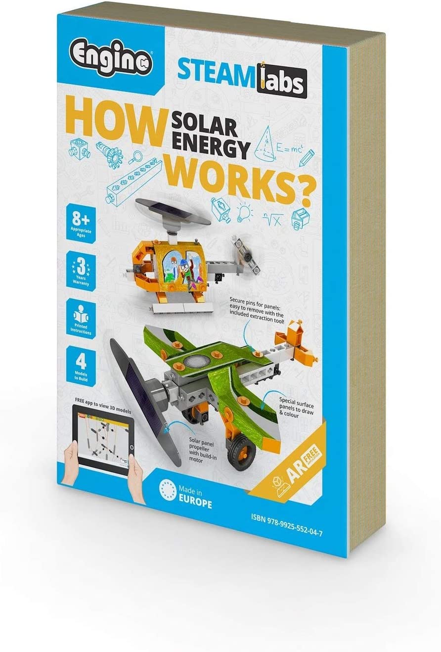 Engino - STEAM Labs Toys - How Solar energy works? | Educational Science Kits fo