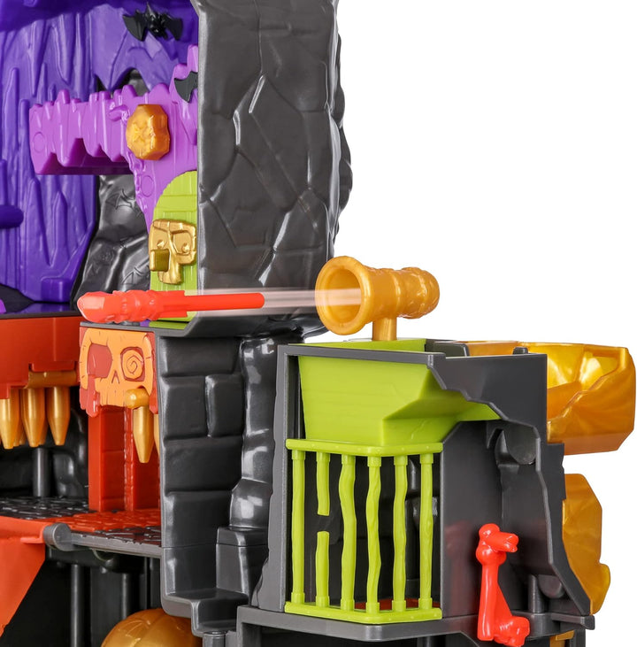 Treasure X Lost Lands Skull Island Skull Temple Mega Playset, 40 Levels of Adventure, 4 Micro Sized Action Figs