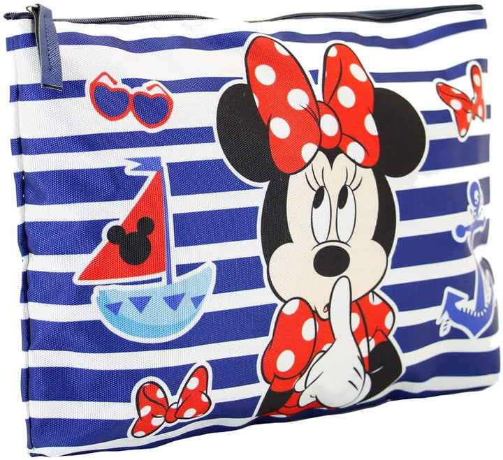 Minnie Mouse B-Quiet-Soleil Toiletry Bag, Blue