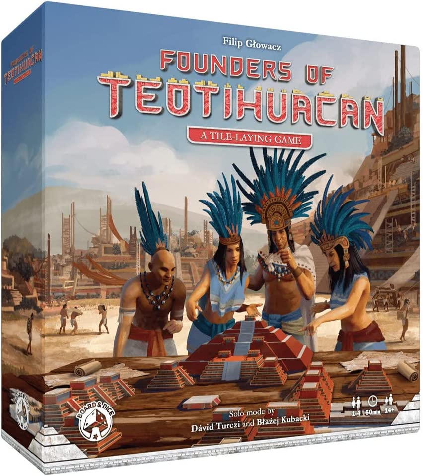 Board and Dice Founders of Teotihuacan