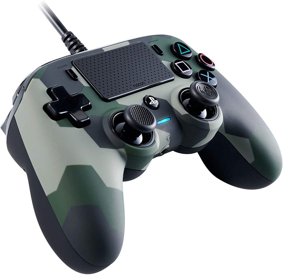 NACON WIRED OFFICIAL CONTROLLER CAMO GREEN PS4