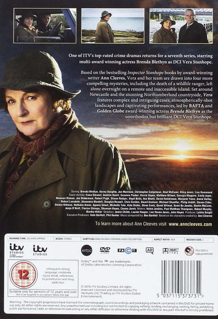 Vera - Series 7 [2017] - Drama [DVD]