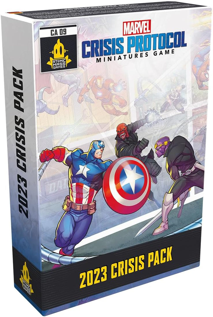 Marvel: Crisis Protocol Crisis Card Pack 2023 - Refresh and Enhance Your Gameplay! Tabletop Superhero Game for Kids and Adults