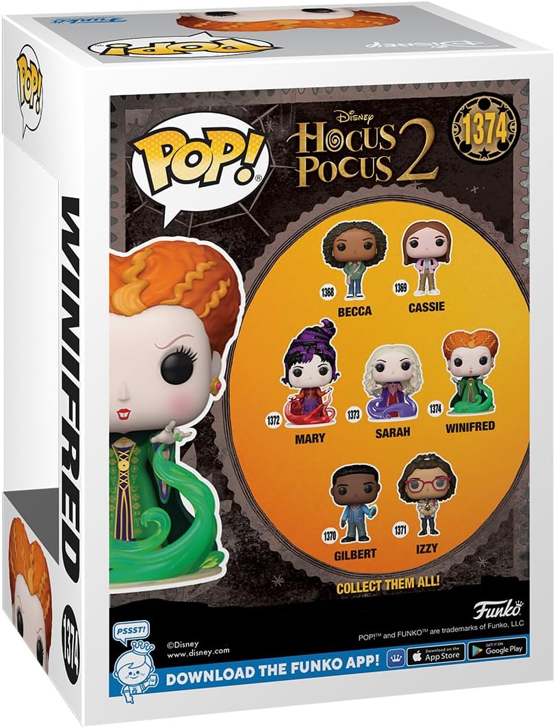 Disney: Hocus Pocus 2- Winifred Sanderson - (Smoke) Funko 72305 Pop! Vinyl #1374