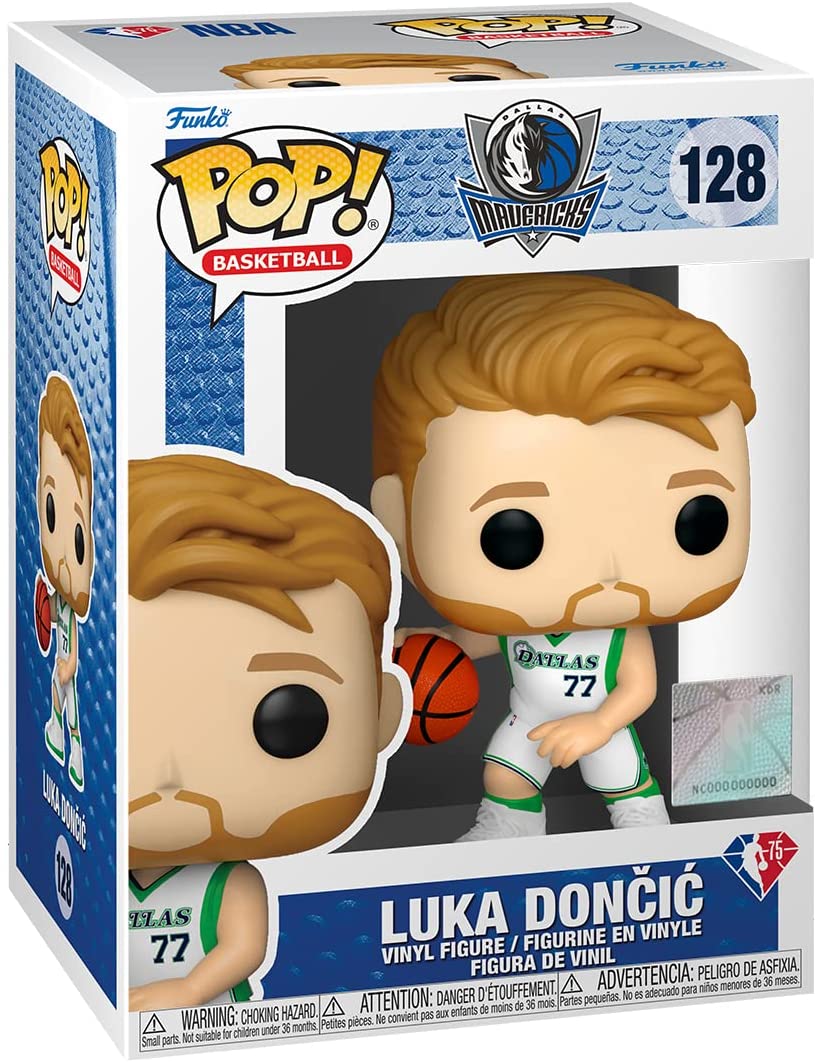 Mavericks Luka Doncic Funko 57629 Pop! Vinyl #128