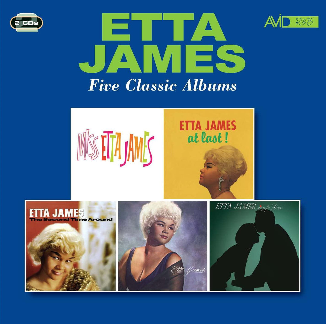 Five Classic Albums (Miss Etta James / At Last! / Second Time Around / Etta James / Sings For Lovers) - Etta James [Audio CD]