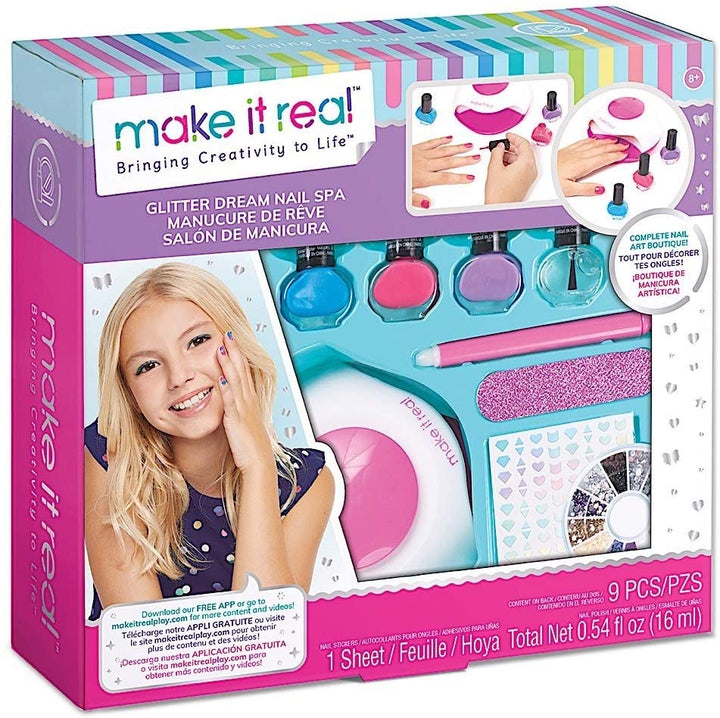 Make It Real 2462 Spa de uñas con purpurina Dream