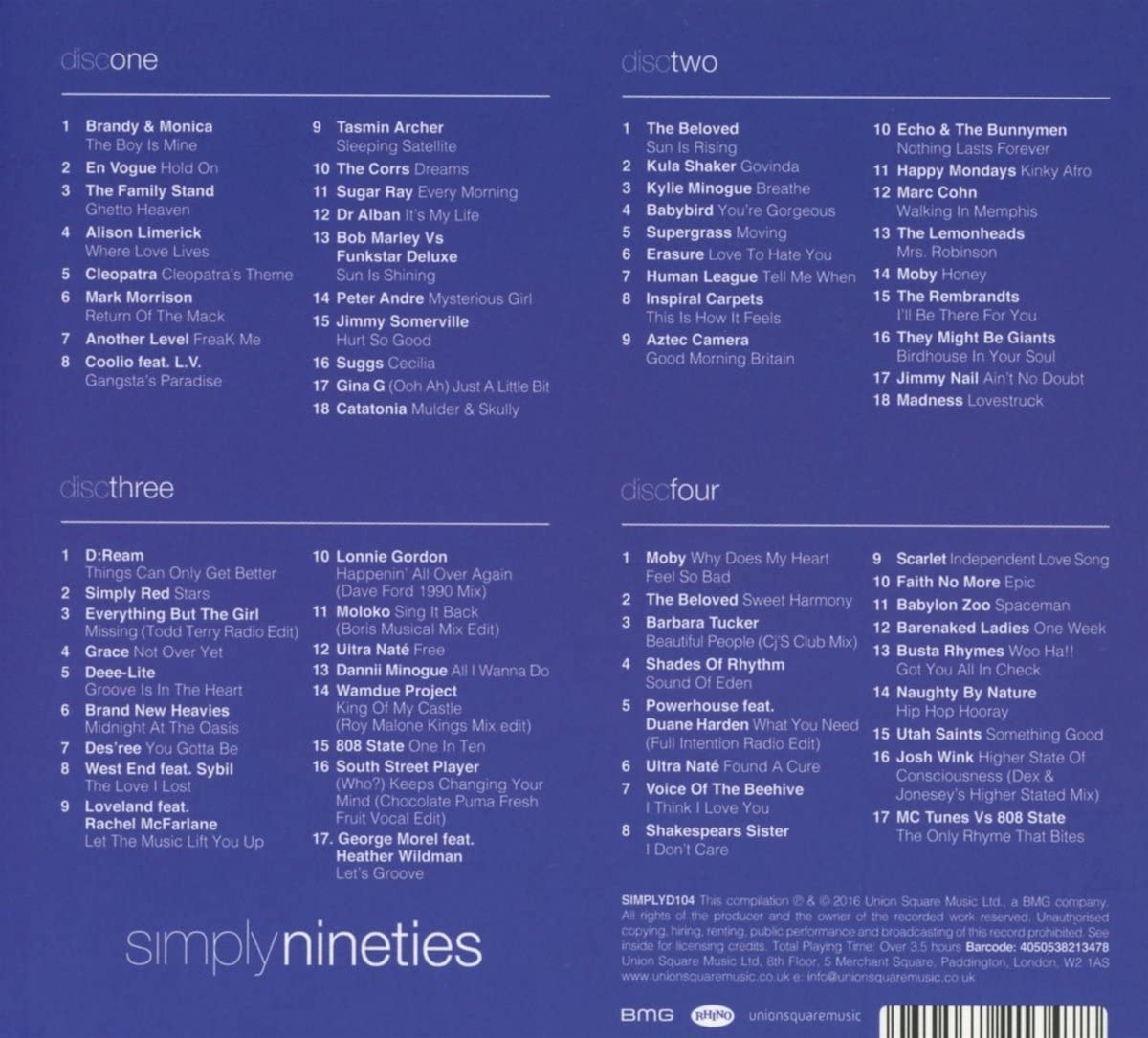 Simply Nineties - Simply Nineties [Audio CD] 2