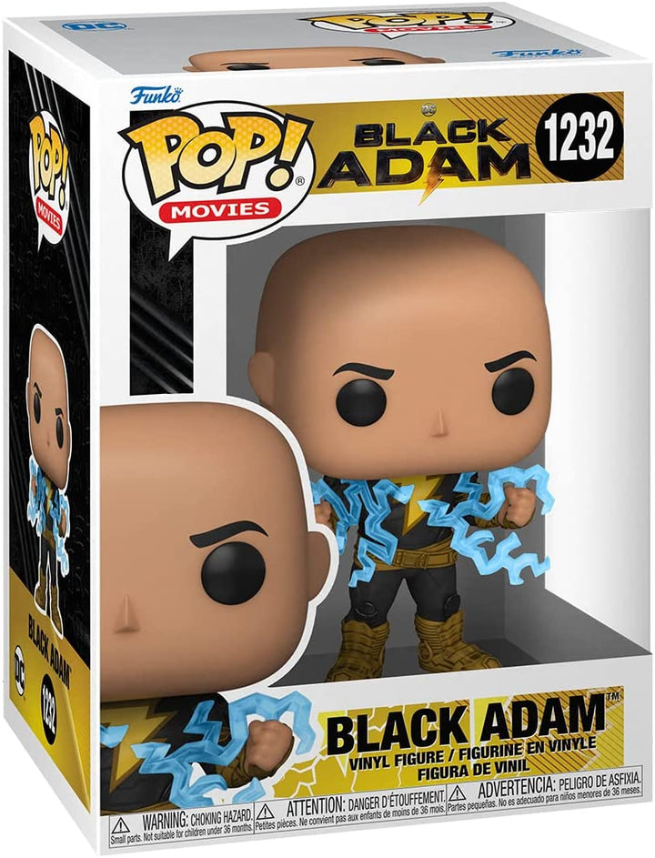 Movies: Black Adam - Black Adam w/ Glow Chase Funko 64189 Pop! Vinyl #1232