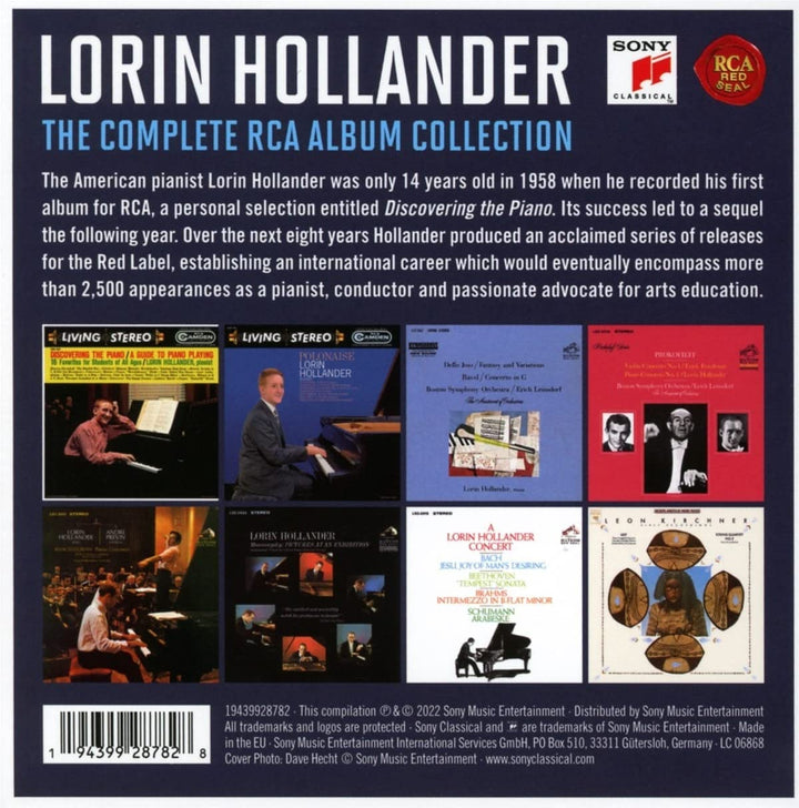 Lorin Hollander - The Complete Rca Album Collection [Audio CD]