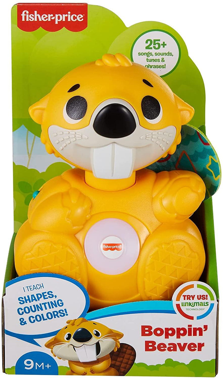 Fisher-Price Linkimals Boppin Beaver Musical Toy - Yachew