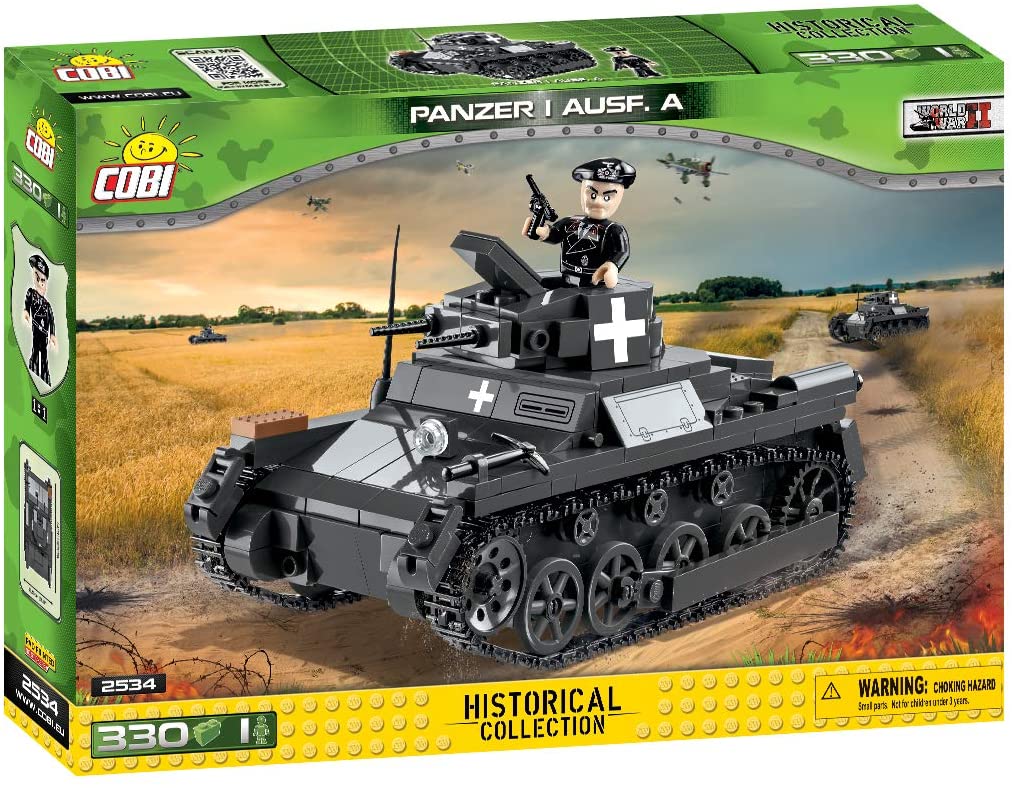 COBI 2534 Panzer I Ausf.A Building Blocks, Grey