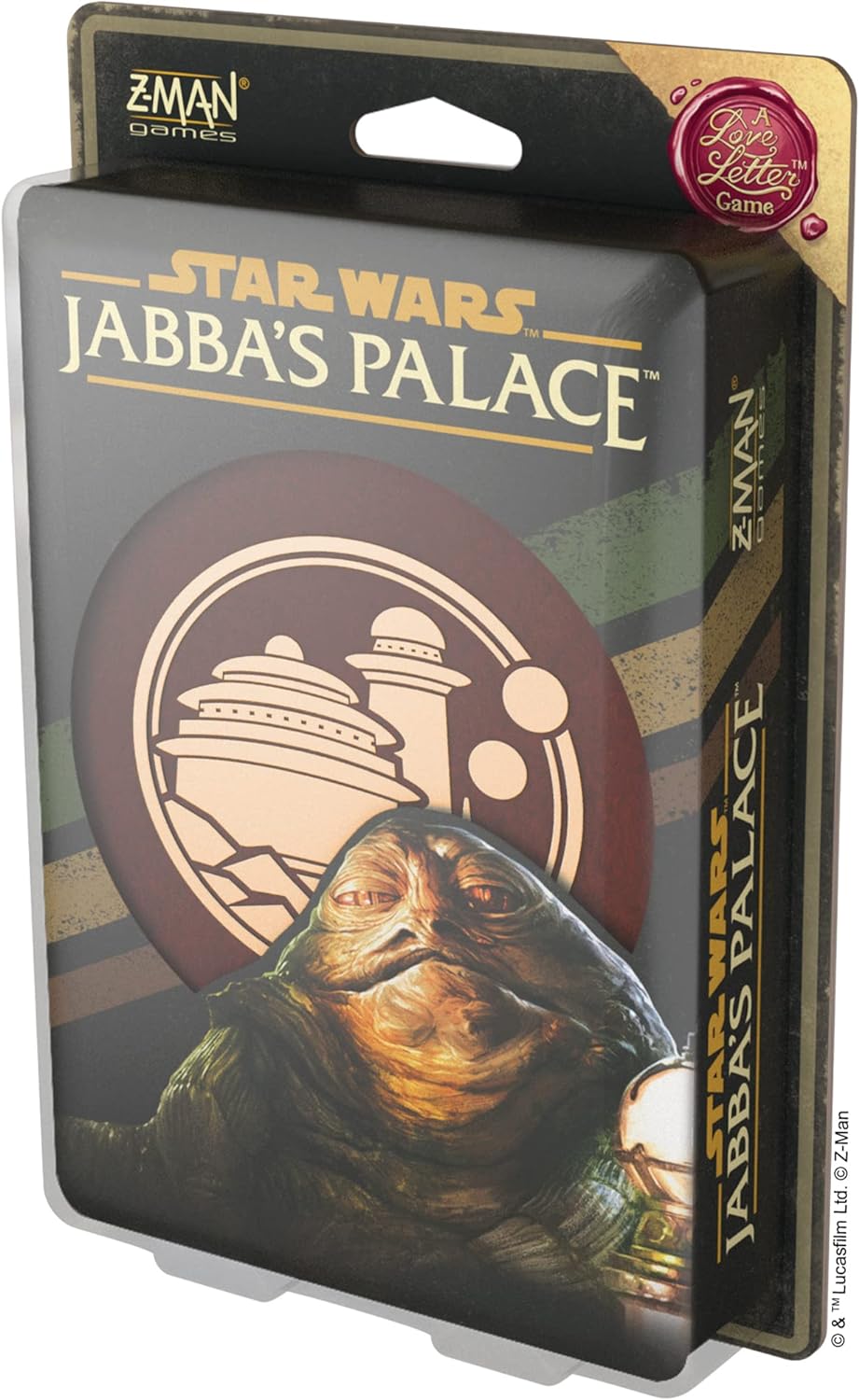 Atomic Mass Games Z Man Games | Star Wars: Jabba's Palace - A Love Letter Game |