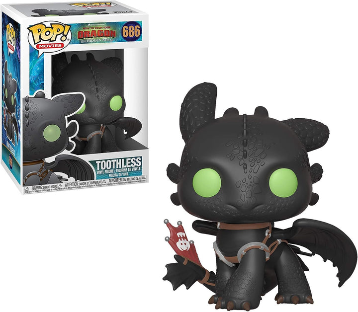 Dreamworks How to Train Your Dragon The Hidden World, Toothless Funko 36355 Pop! Vinyl #686