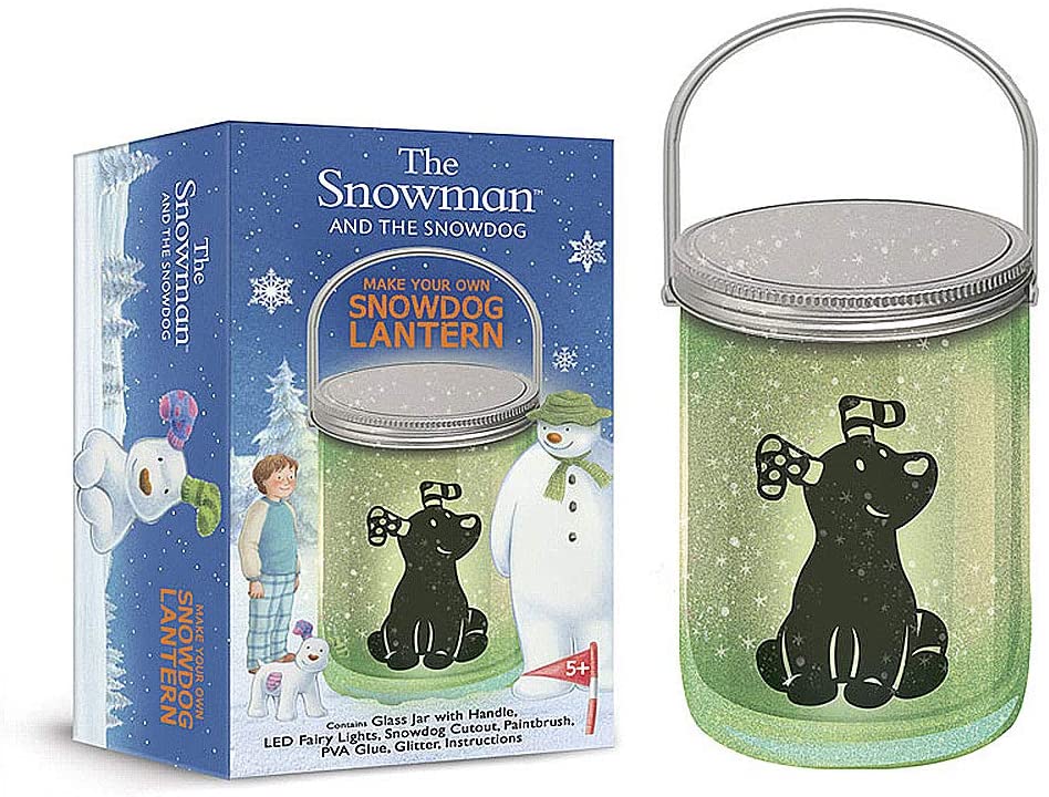 The Snowman And The Snowdog Make Your Own Snowdog Lantern