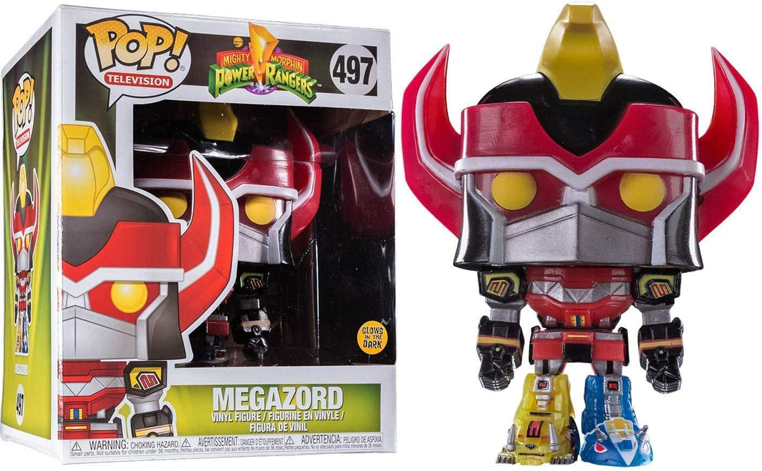 Mighty Morphin Power Rangers Megazord Exclu Funko 44448 Pop! Vinyl #497