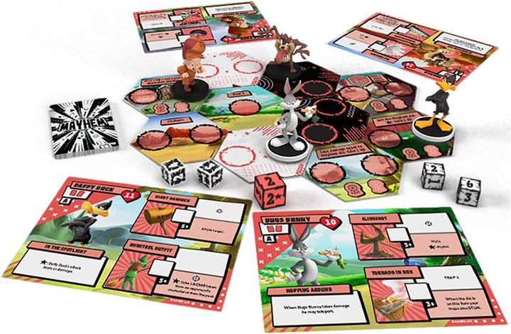 Looney Tunes Mayhem Board Game