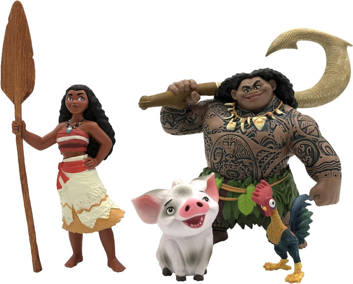 Bullyland 13261 Walt Disney Vaiana Toy Figures Set