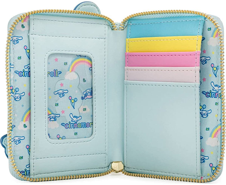 Loungefly Sanrio Hello Kitty Cinnamoroll Unicorn Faux Leather Ziparound Wallet