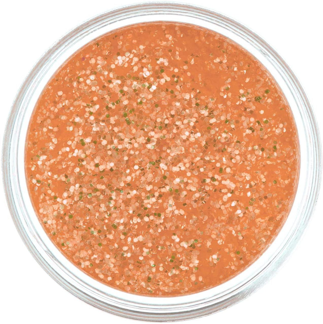 Iridescent Glitter Shakers by Moon Glitter Orange Cosmetic Festival Makeup Glitter - Yachew