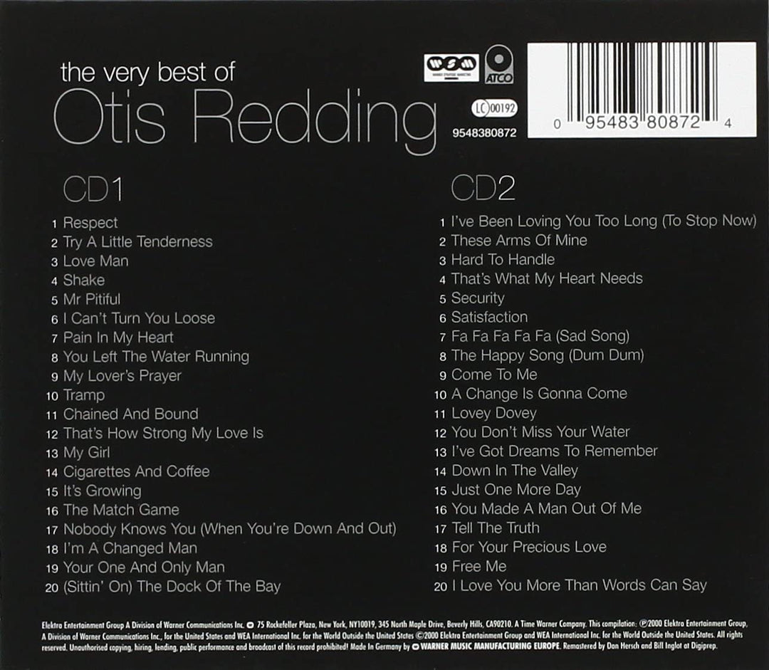 The Very Best of Otis Redding [Audio CD]