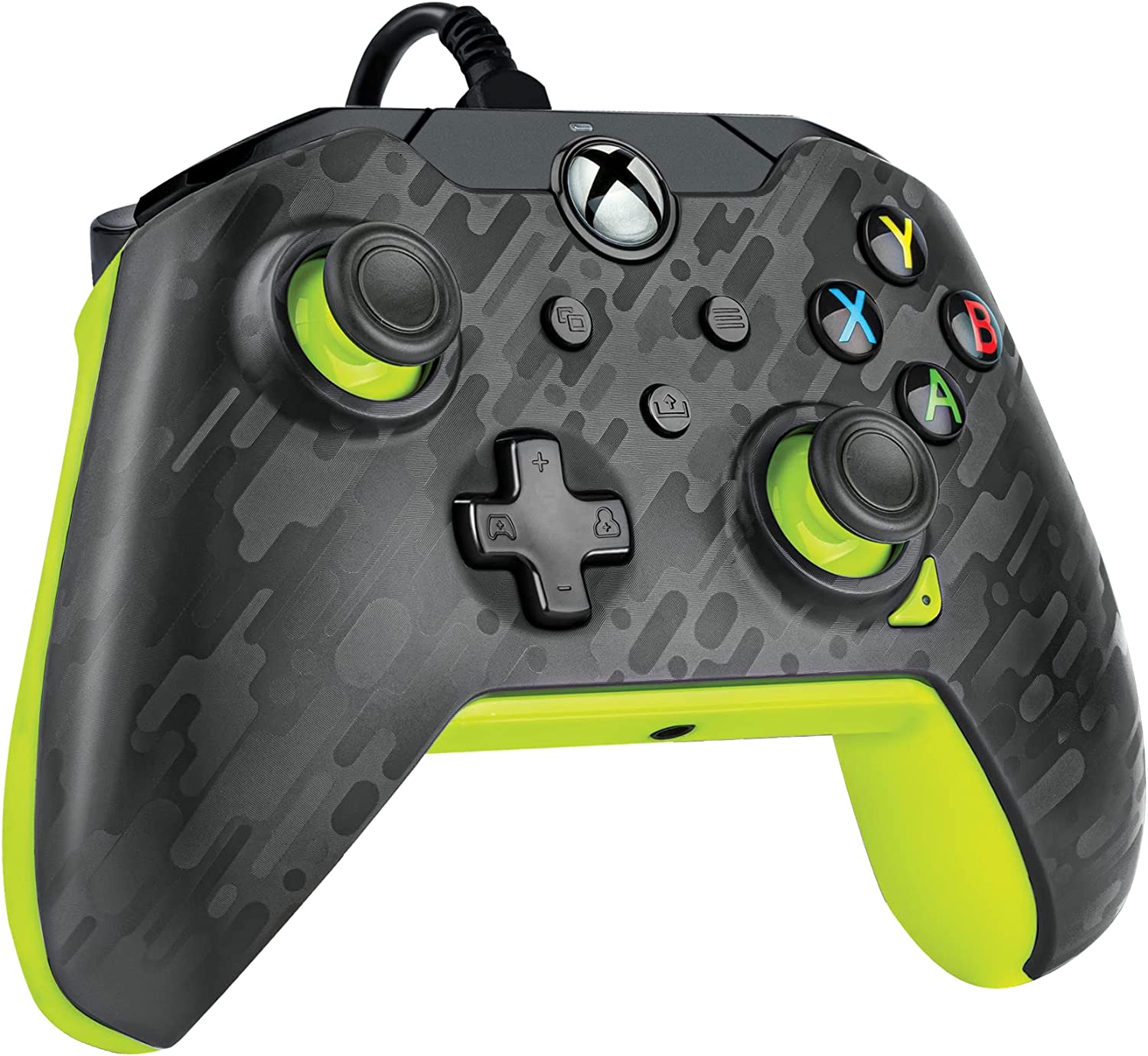 PDP Wired Controller Electric Carbon for Xbox Series X|S, Gamepad, Wired Video G 3