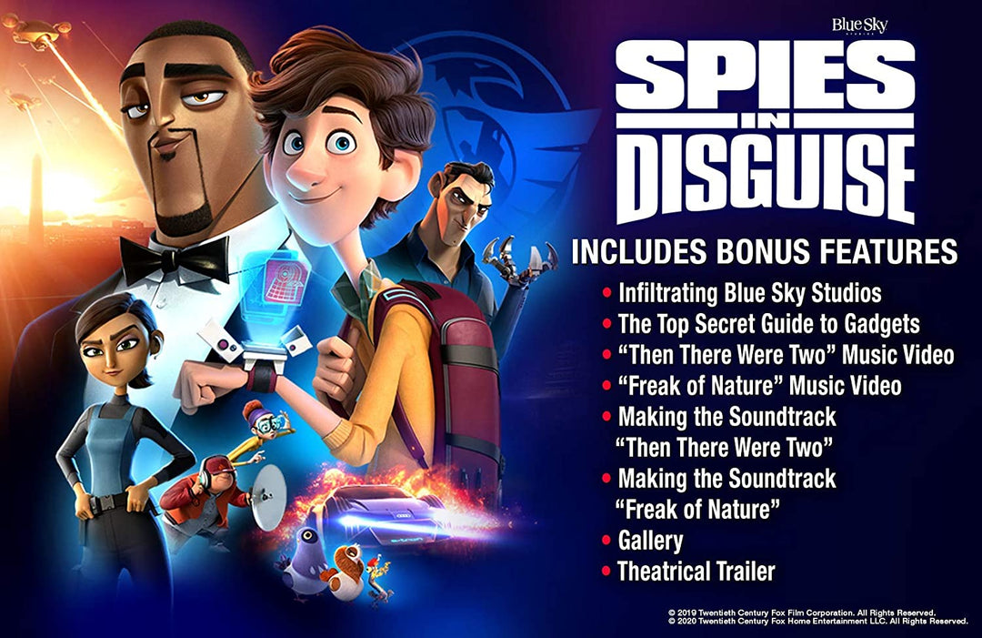 Spies in Disguise - Family/Comedy [Blu-ray]