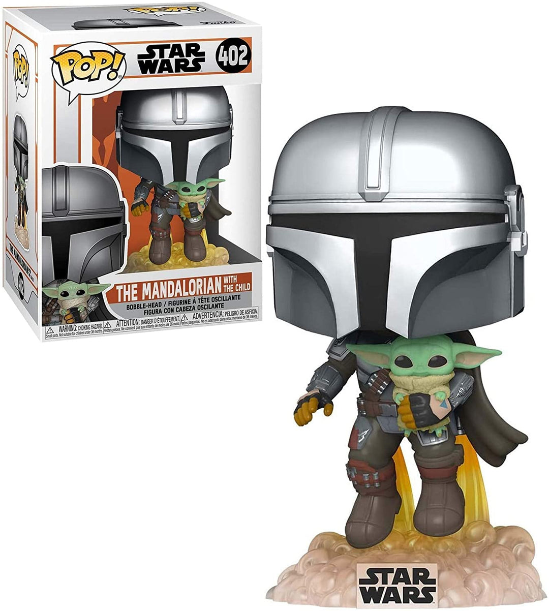 Star Wars The Mandalorian met het kind Funko 50959 Pop! Vinyl #402