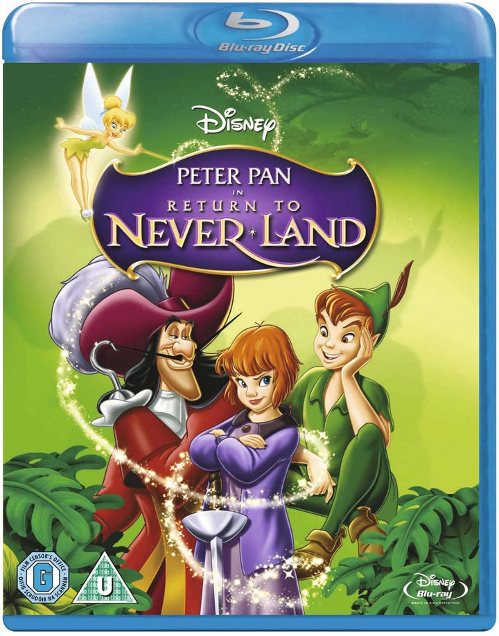 Peter Pan 2 - Return to Neverland [2002] [Region Free] - Fantasy [Blu-ray]