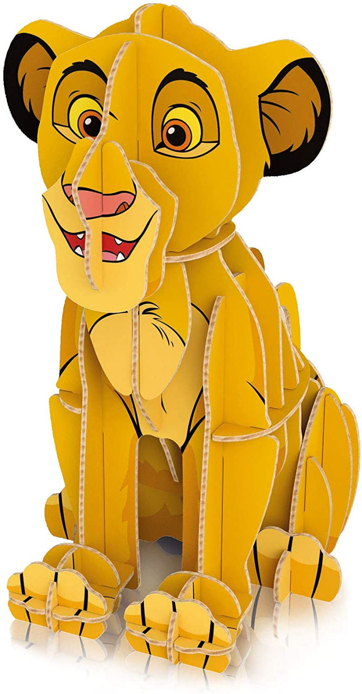 Clementoni - 20158 - Puzzle for Children -3D Model-Lion King-104 Pieces