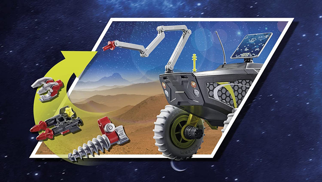 Playmobil Space 70888 ESA Mars Expedition with vehicles, light and sound effects