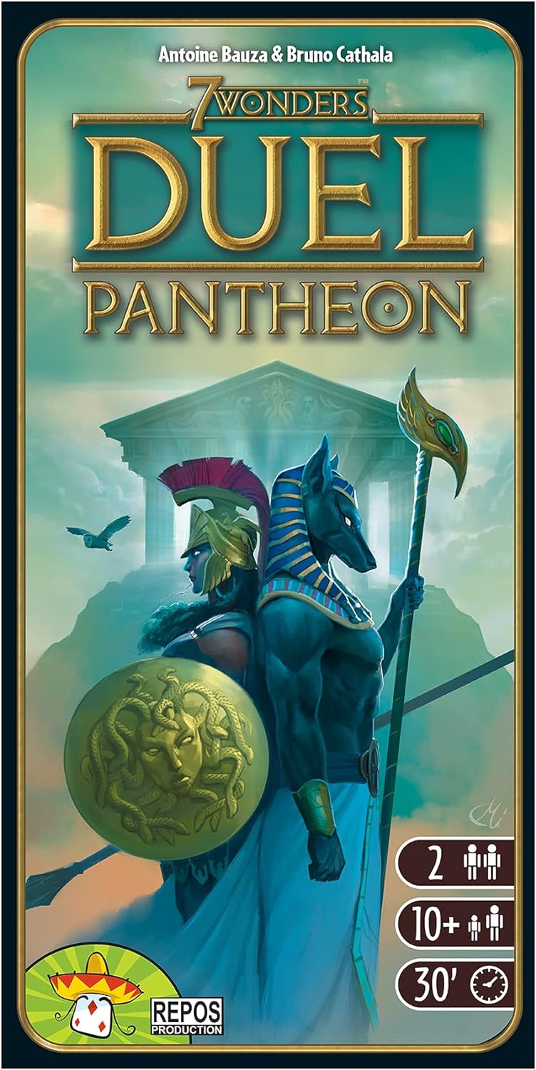 Repos Production - 7 Wonders Duel Pantheon Expansion - Board Game