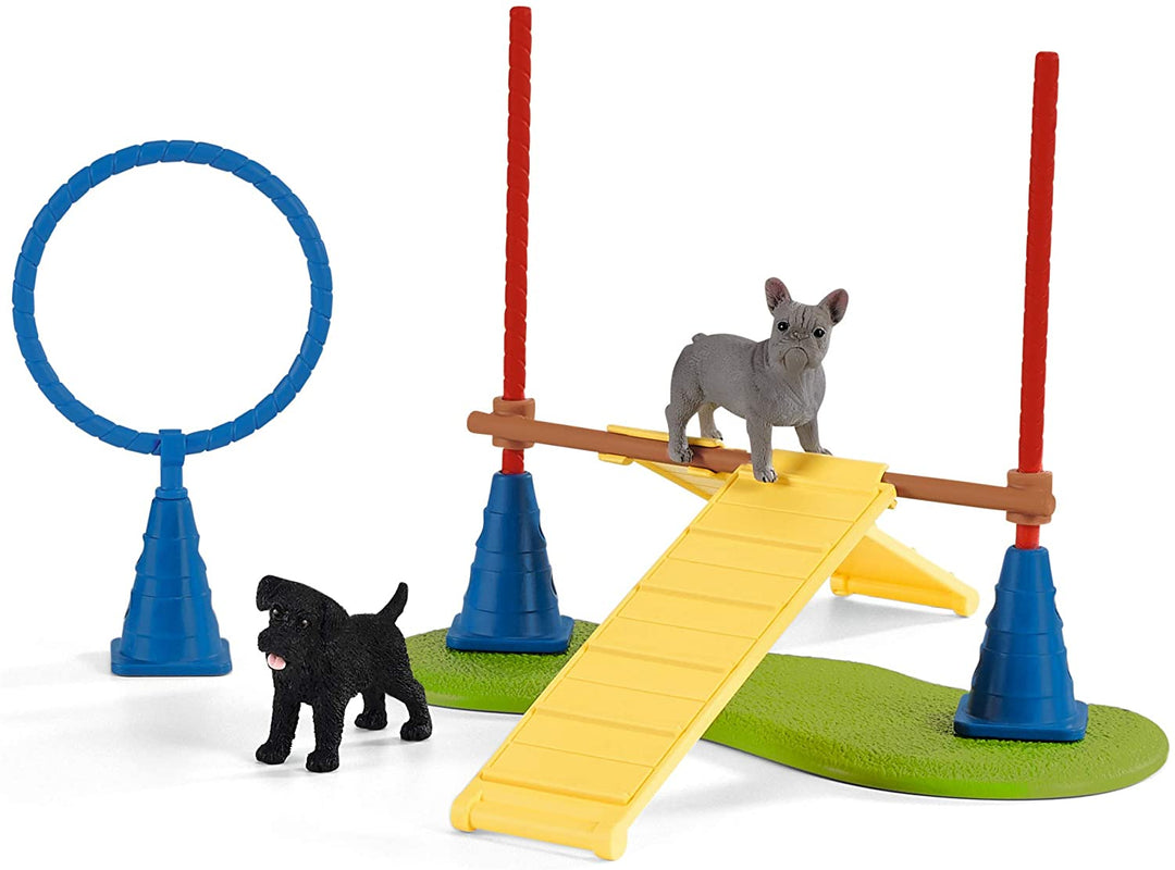 Schleich 42536 Farm World Puppy Agility Training