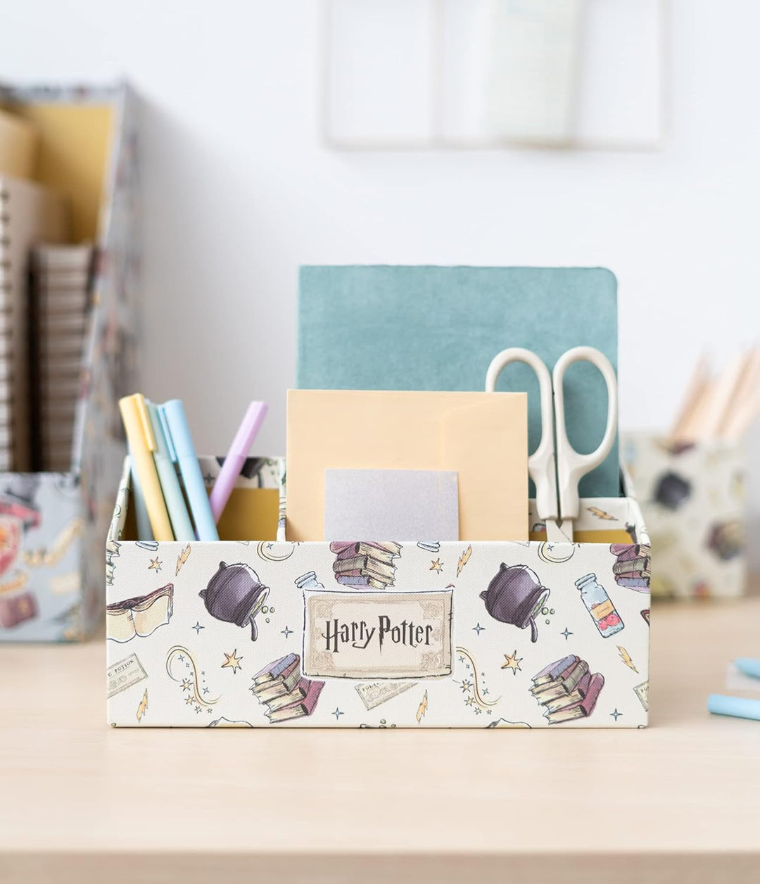 Grupo Erik Harry Potter Multipurpose Desk Organiser | A4 Folder - Magazine File