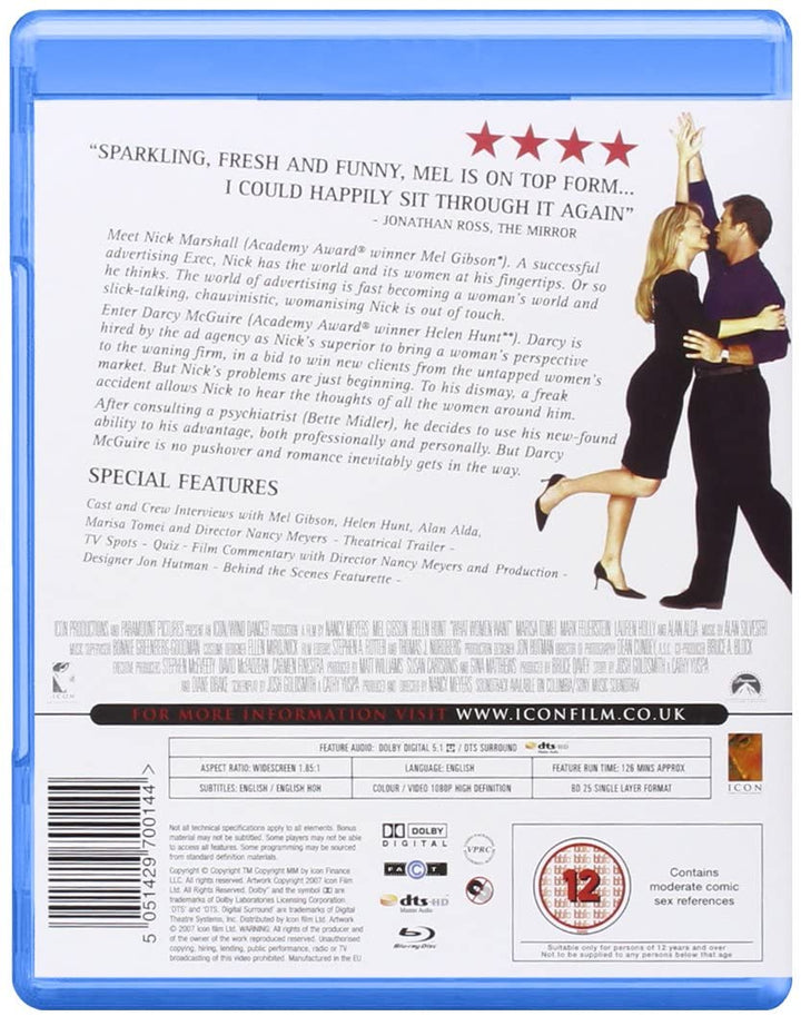 What Women Want - Romance/Comedy  [Blu-ray]