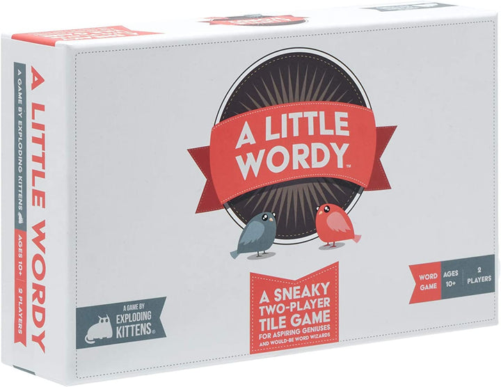 A Little Wordy by Exploding Kittens - Card Games for Adults Teens & Kids - Fun F