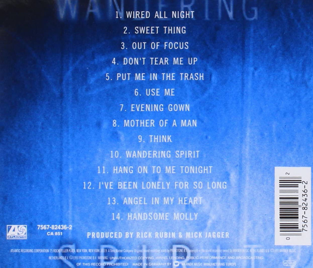 Mick Jagger - Wandering Spirit [Audio CD]