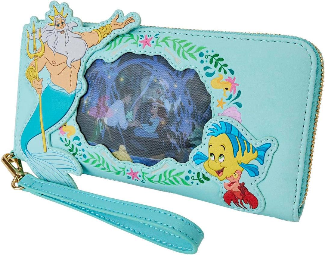 Loungefly Disney The Little Mermaid Princess Lenticular Wristlet