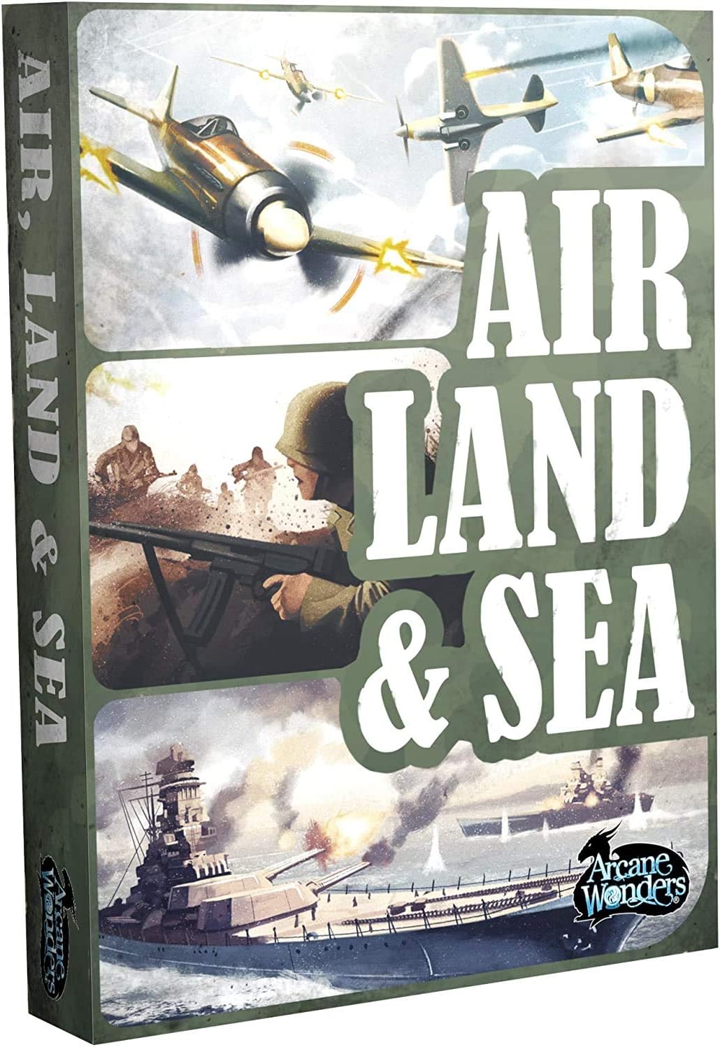 Arcane Wonders | Air Land & Sea: Revised Edition | Card Game | Ages 14+ | 2 Players