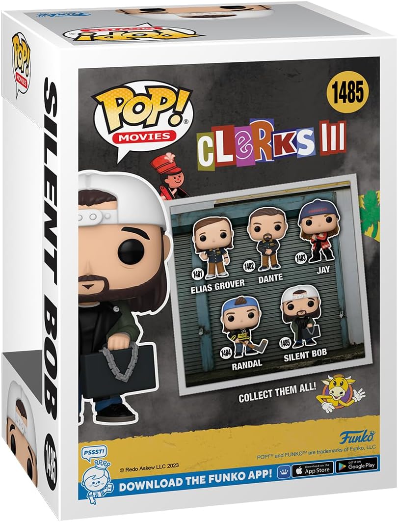 Funko POP! Movies: Clerks 3 - Silent Bob - Collectable Vinyl Figure