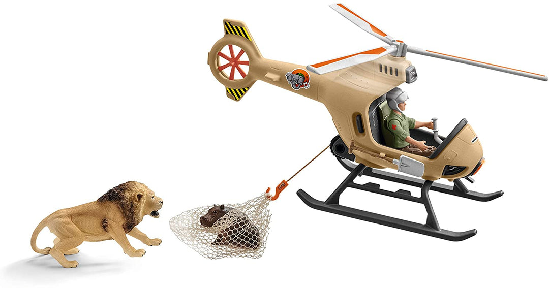 Schleich 42476 Dierenreddingshelikopter Wild Life