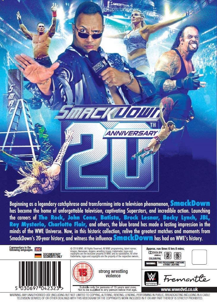 WWE: SmackDown 20th Anniversary [DVD]